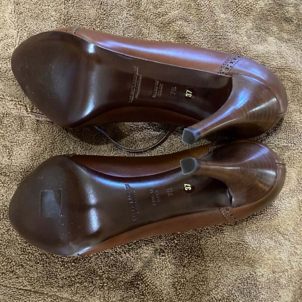 Ralph Lauren purple label Mary Jane pumps NIB - Picture 5 of 5